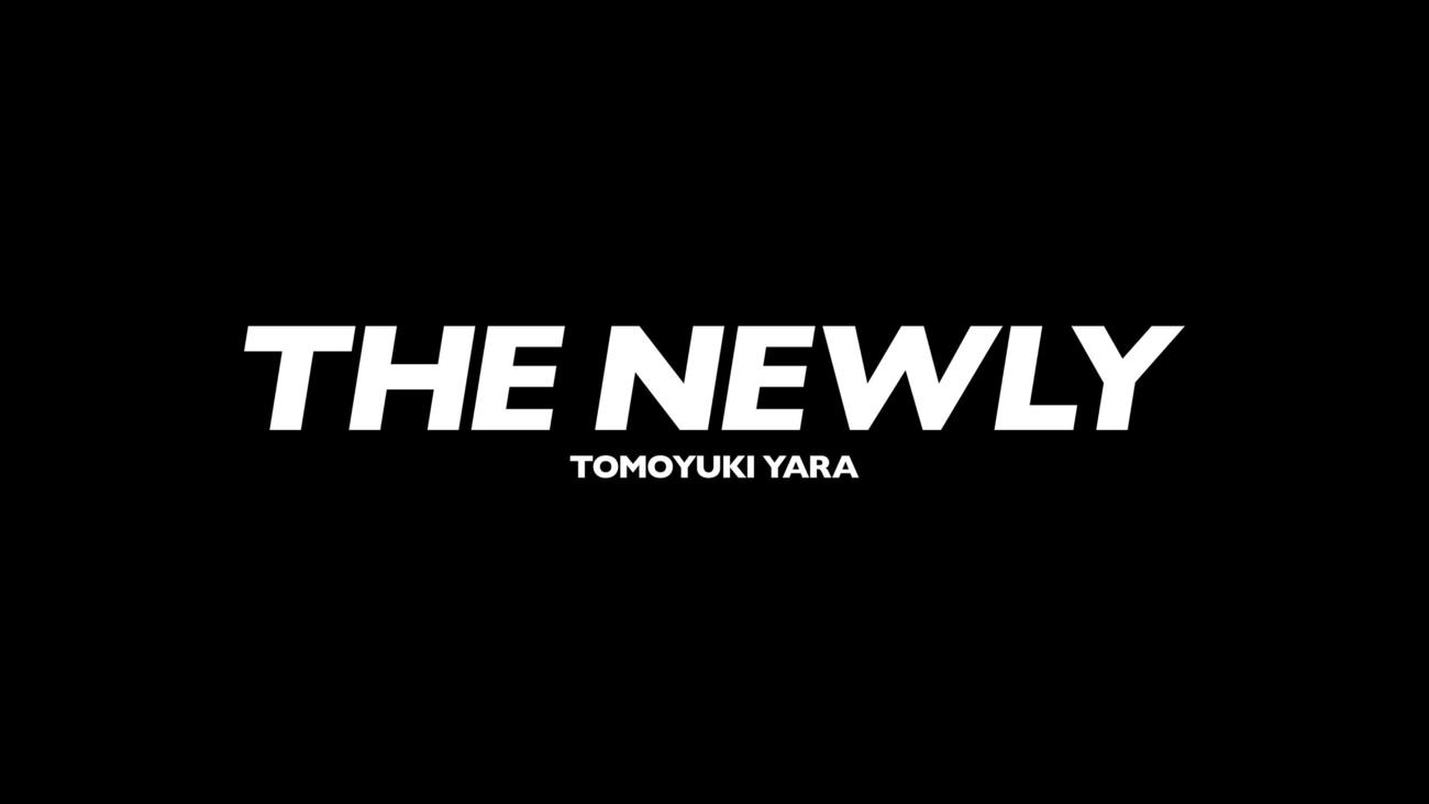 屋良朝幸のライブ「TOMOYUKI YARA THE NEWLY」のロゴ