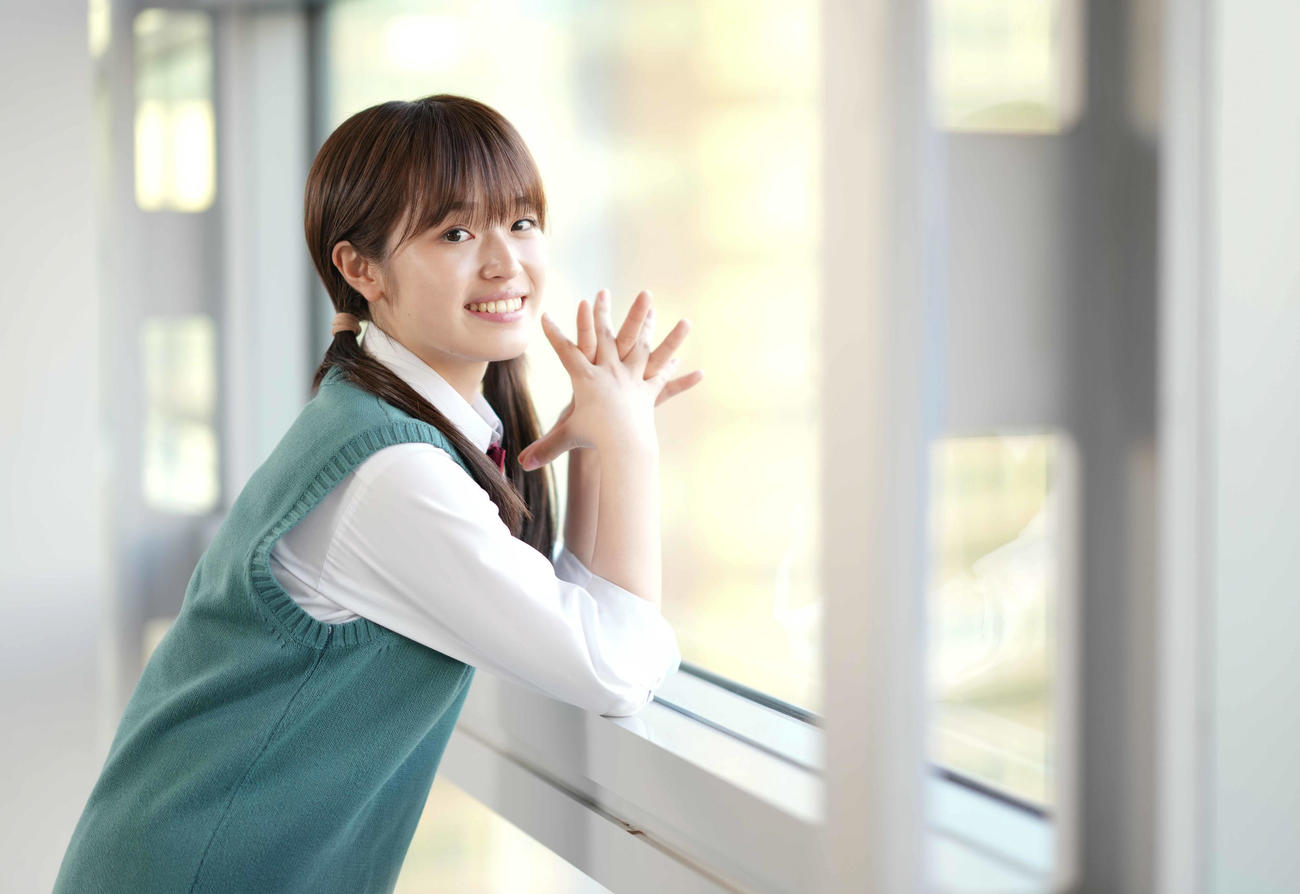 日本テレビ系「君が死ぬまであと100日」でヒロインを務める豊嶋花（撮影・鈴木みどり）