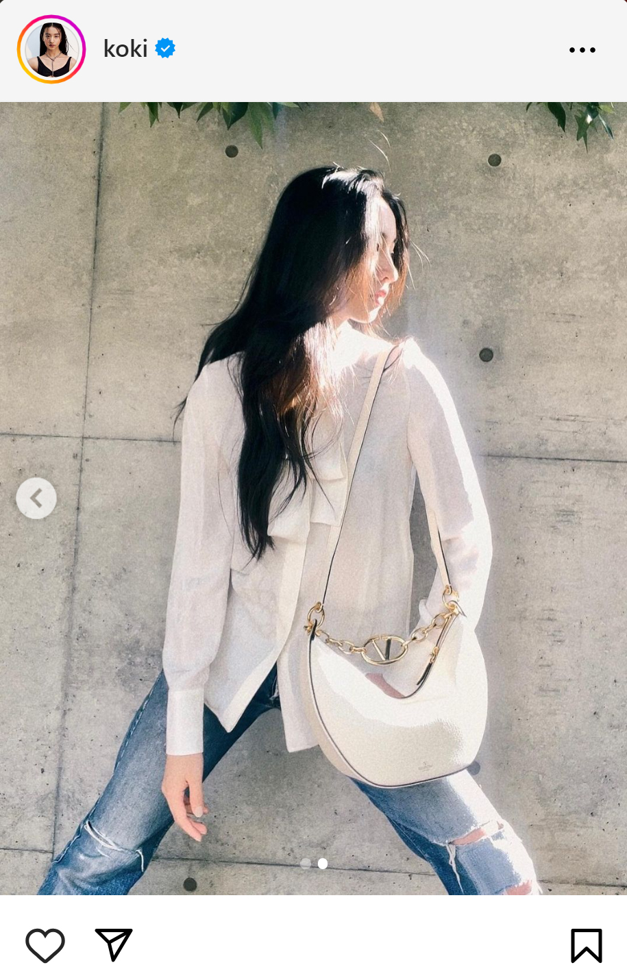 Koki，のインスタグラムから