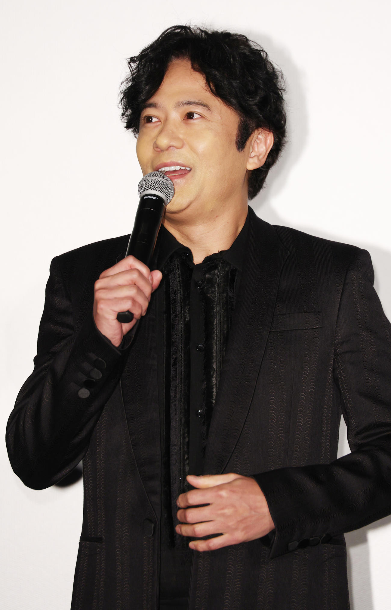 映画「正欲」の舞台あいさつを行う稲垣吾郎（撮影・中島郁夫）