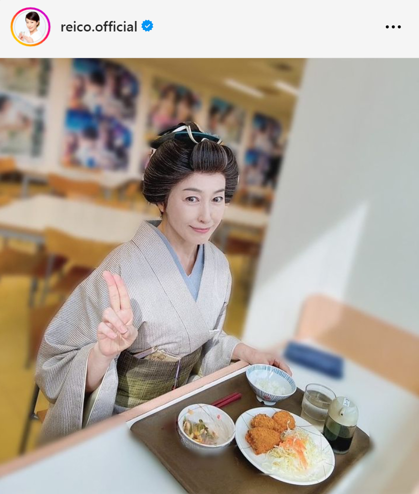 高島礼子のインスタグラムから