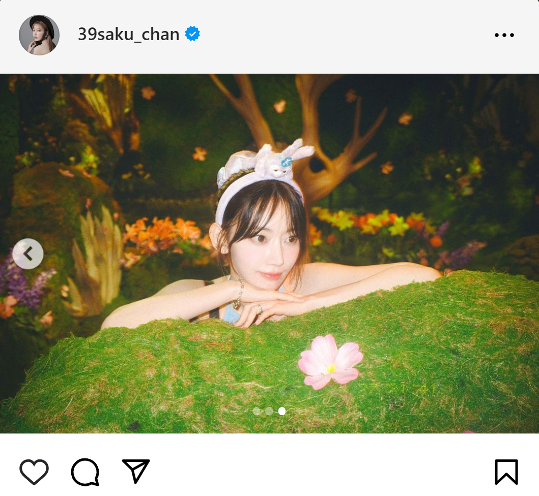 SAKURAのインスタグラムから
