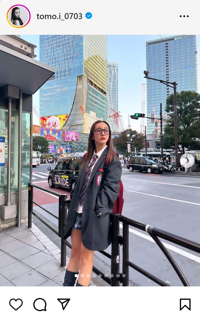 板野友美のインスタグラムから