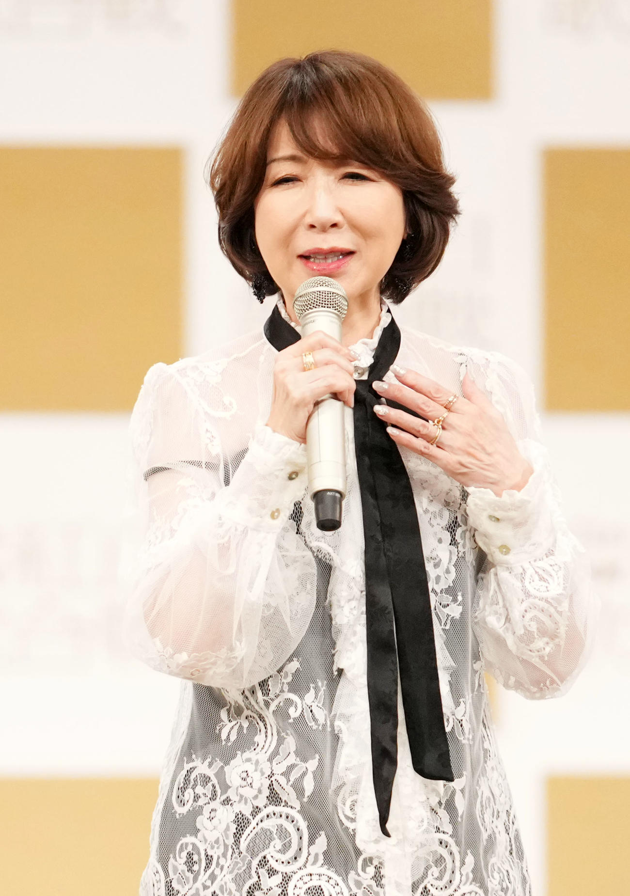 紅白歌合戦初出場が決まり喜びを語る伊藤蘭（撮影・横山健太）