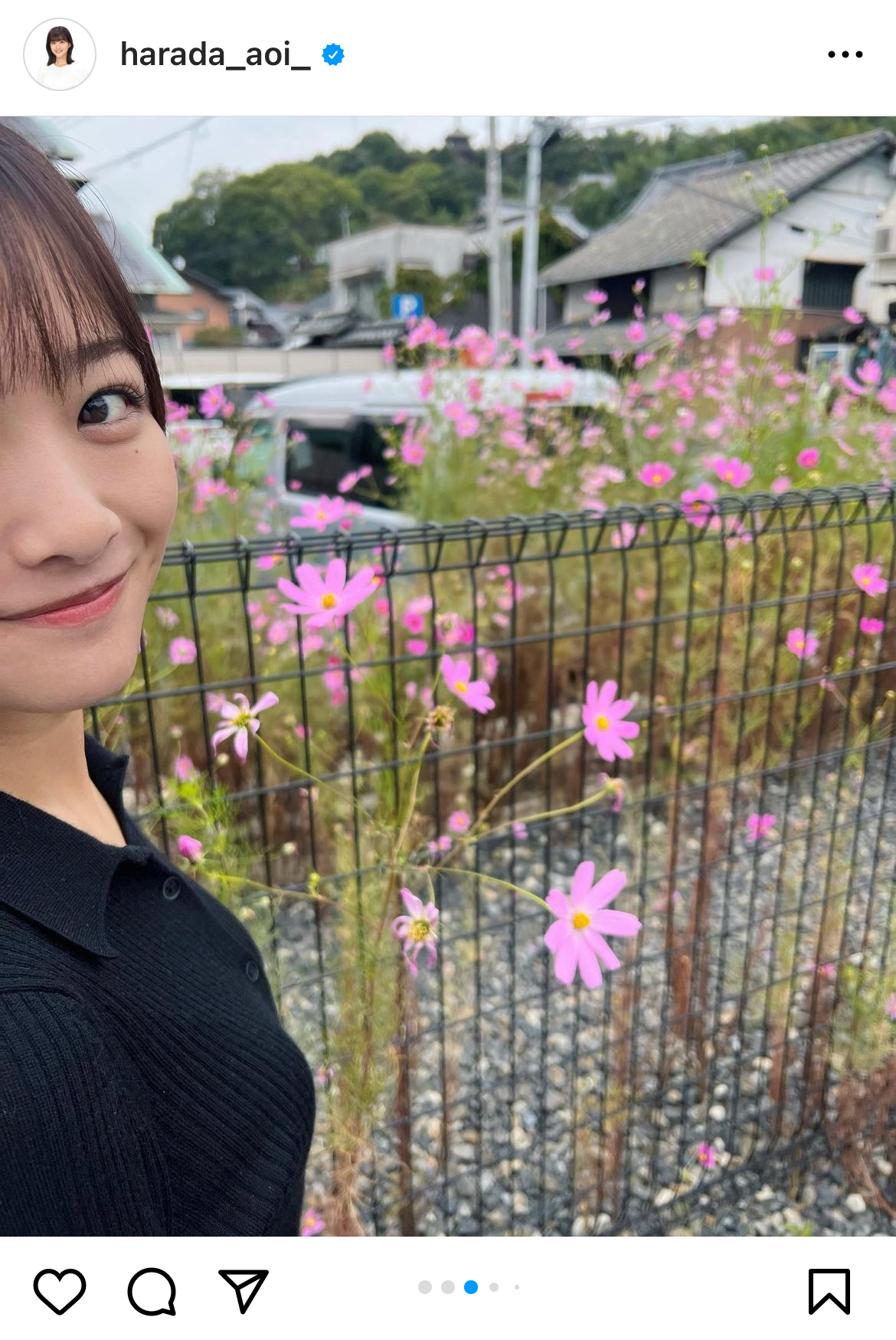 原田葵のインスタグラムから