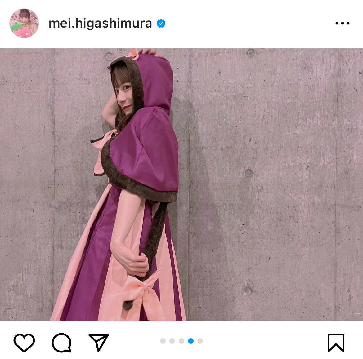 東村芽依のインスタグラムから
