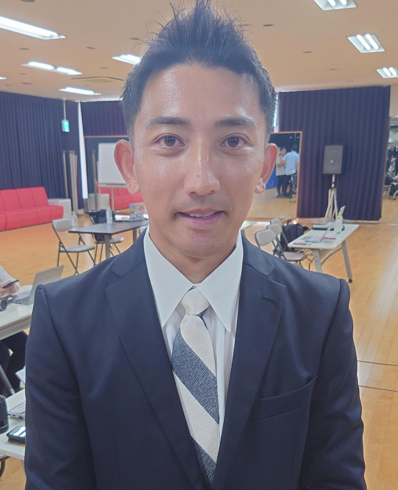 ８月、後藤祐樹氏