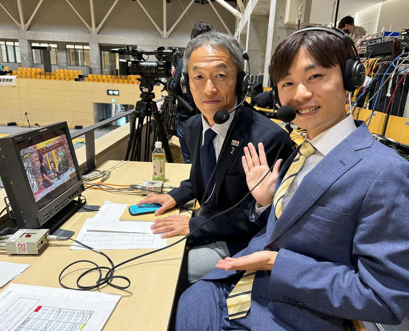 県バスケットボール協会ユース育成委員長・猪爪正和さんの解説とともにお伝えしました