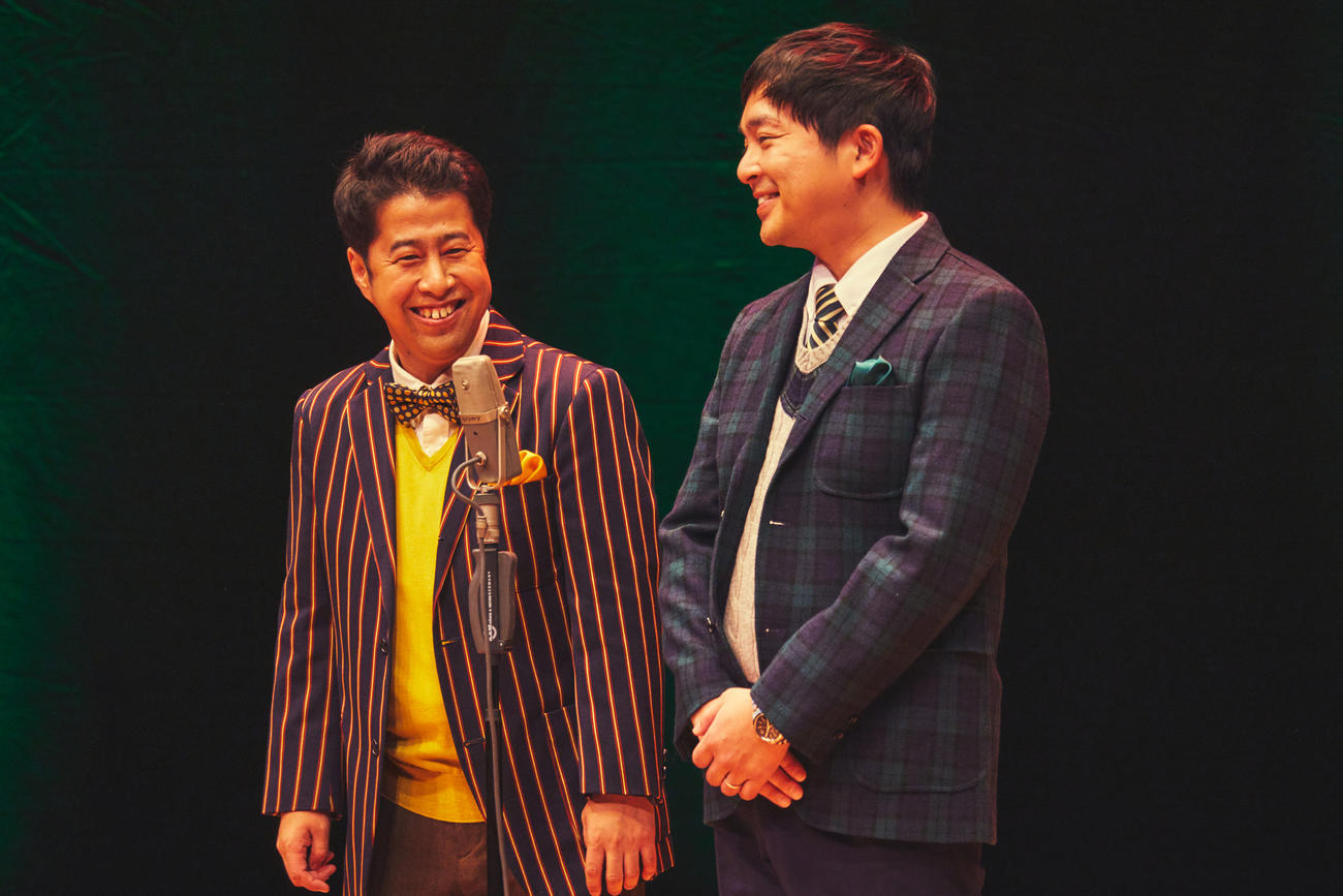 単独ライブ「FANG！」を開いたウエストランドの井口浩之（左）と河本太