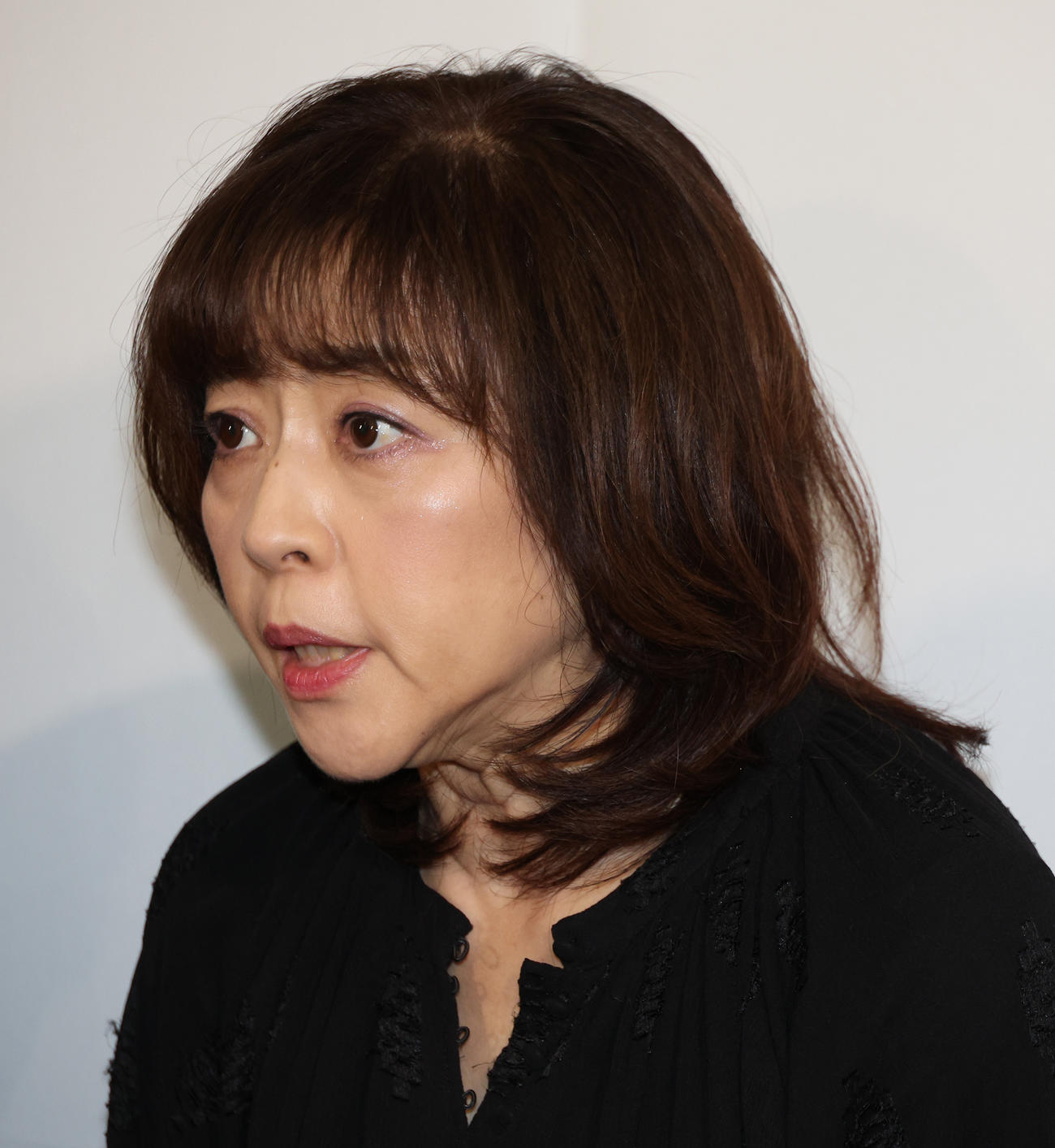 大橋純子さんとの思い出を語る松本明子（撮影・中島郁夫）