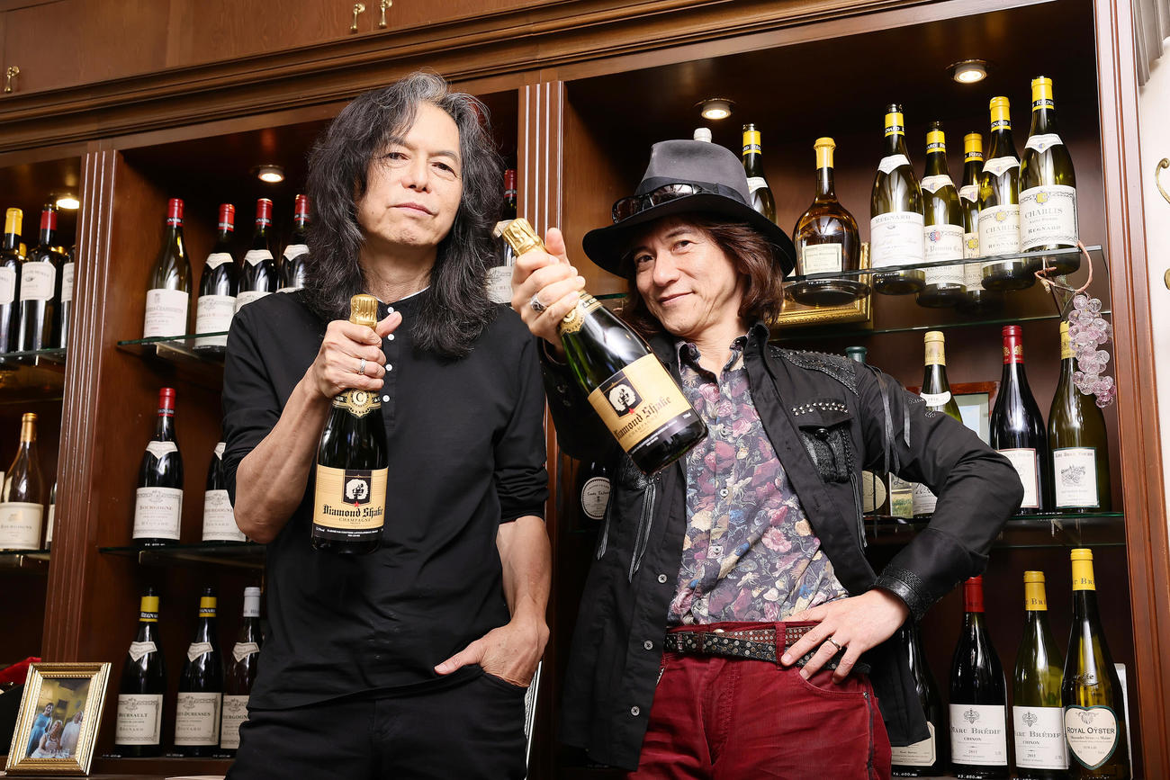 「ロックンロール」な生き様を語ったDiamond Shakeのダイアモンド☆ユカイ（右）と小暮“shake”武彦