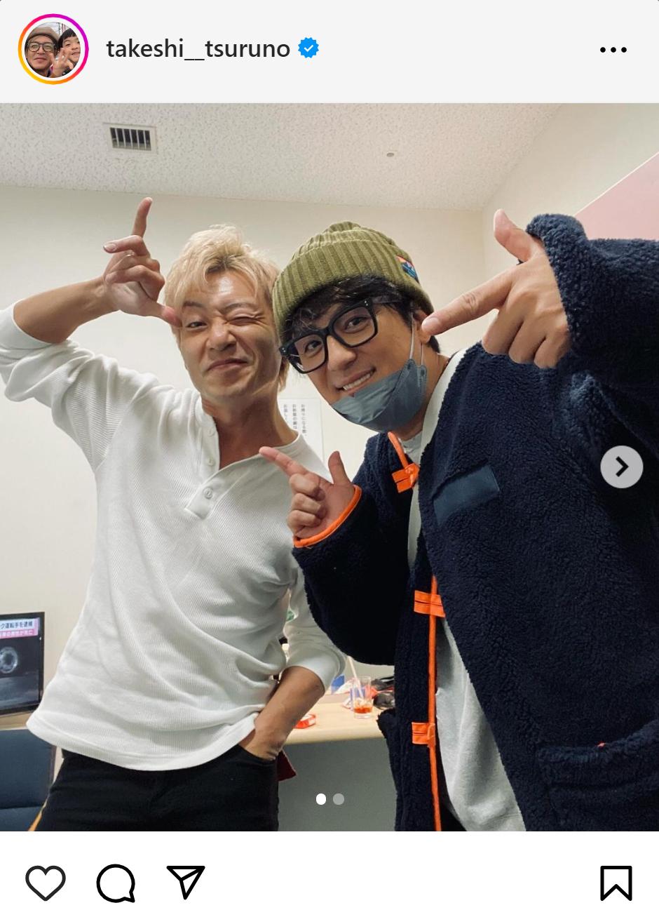 つるの剛士のインスタグラムから