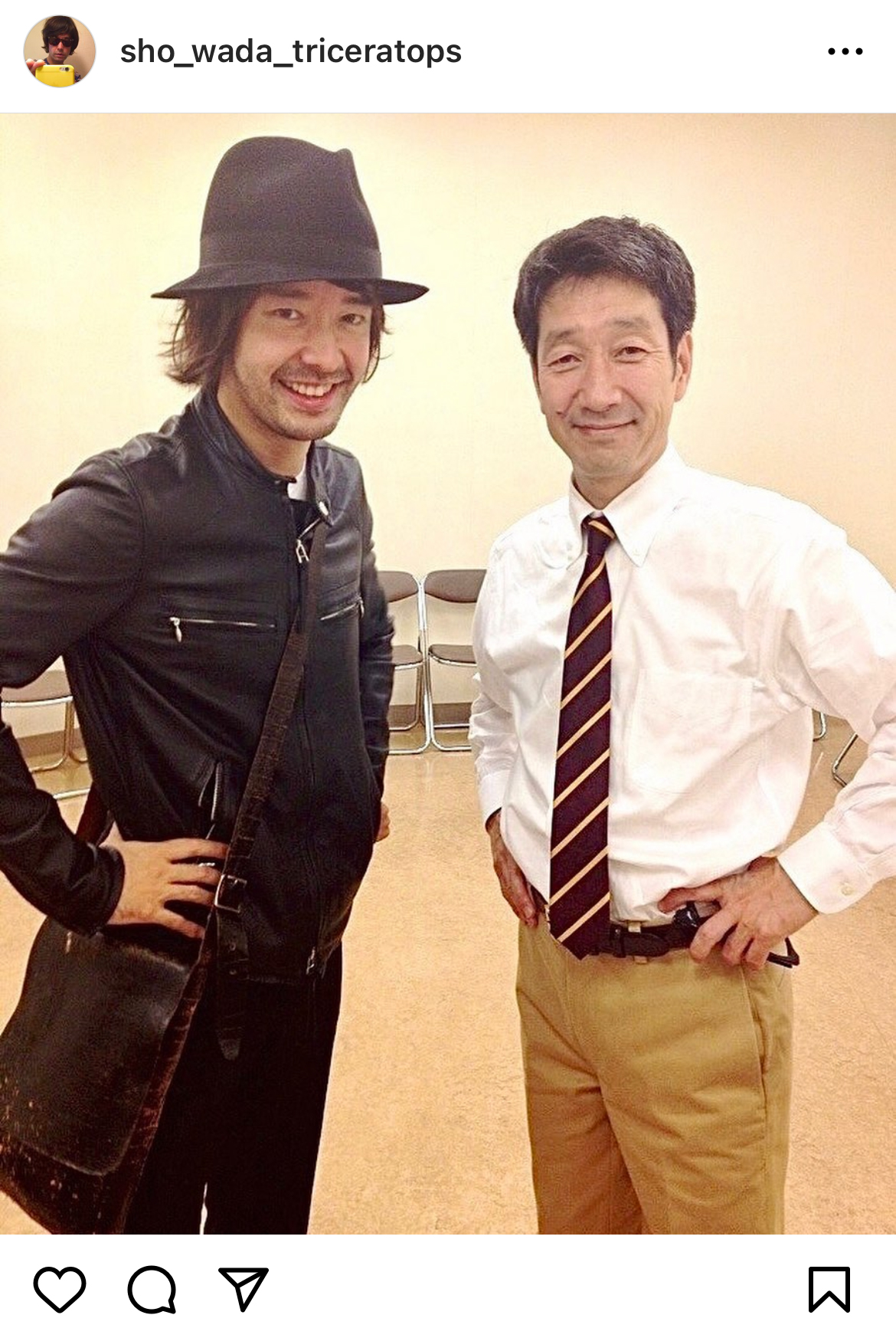 和田唱のインスタグラムから