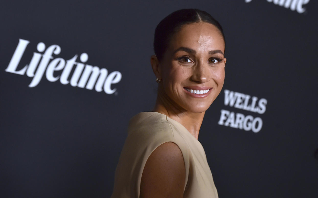 「パワー・オブ・ウィメン」に単身で出席したメーガン妃（AP）