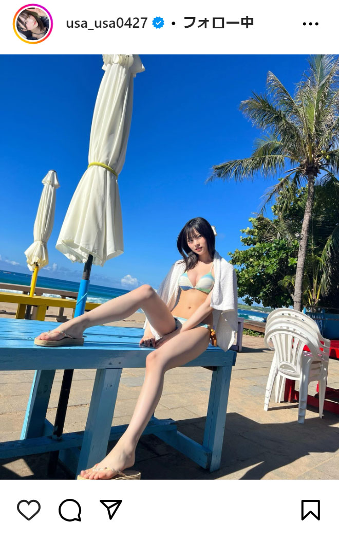 ＃ババババンビ宇咲のインスタグラムから