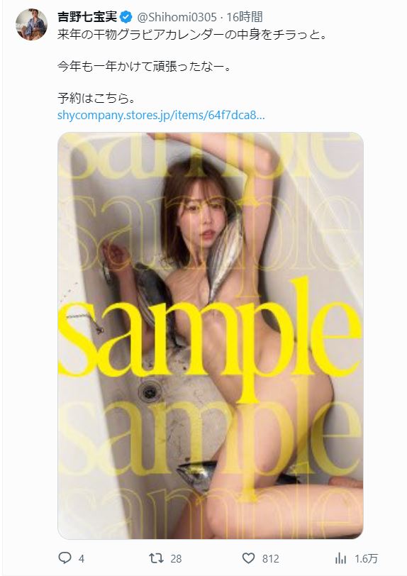 吉野七宝実のＸから