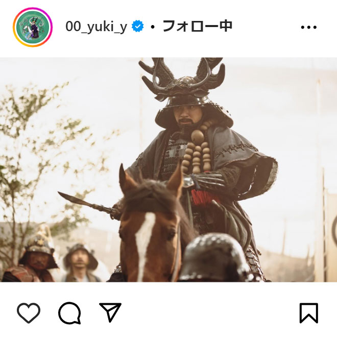 山田裕貴のインスタグラムから