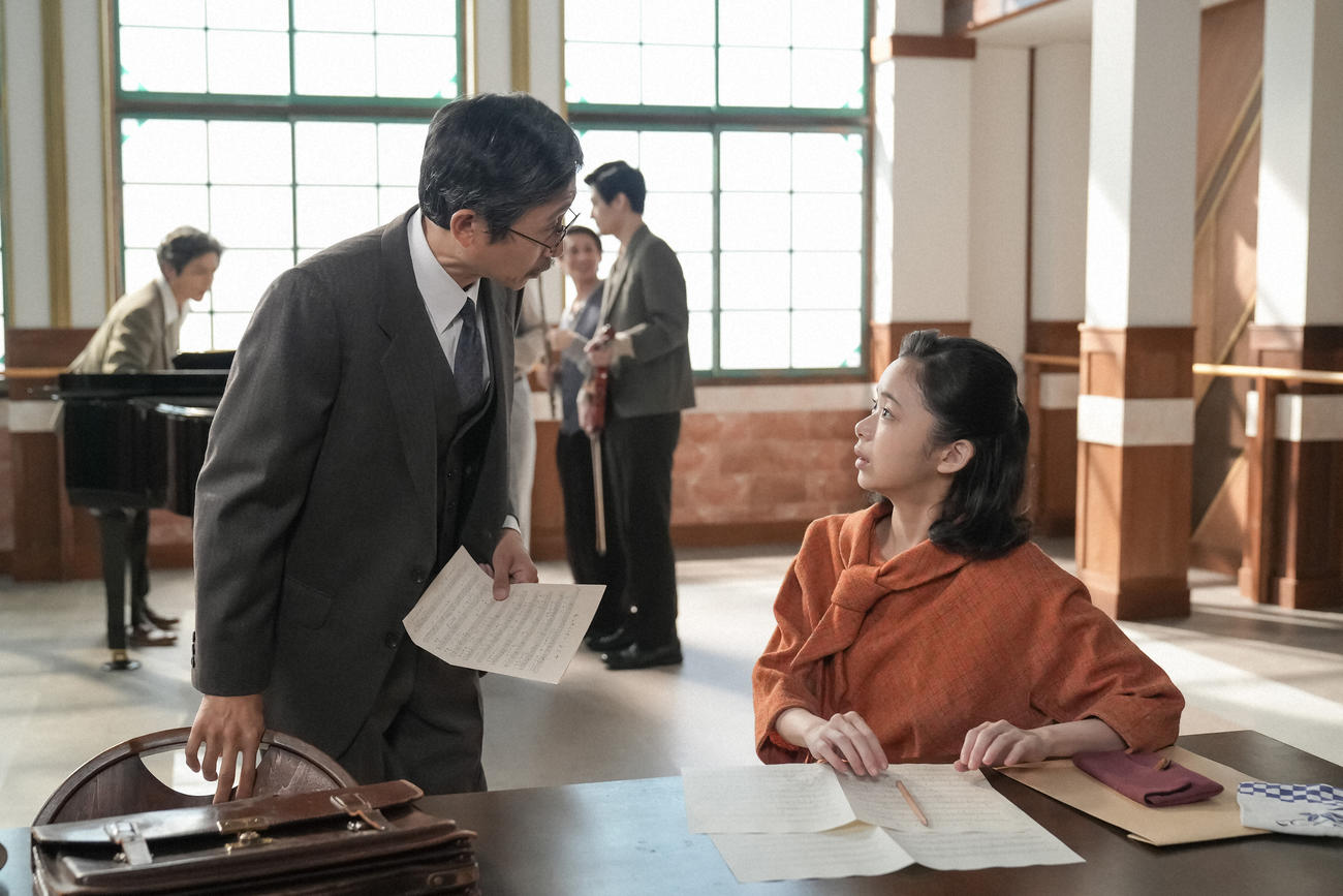 NHK連続テレビ小説「ブギウギ」の1場面（C）NHK