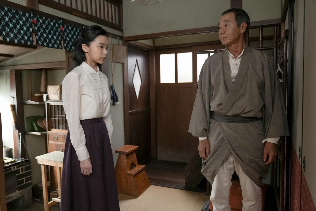 NHK連続テレビ小説「ブギウギ」の1場面（C）NHK