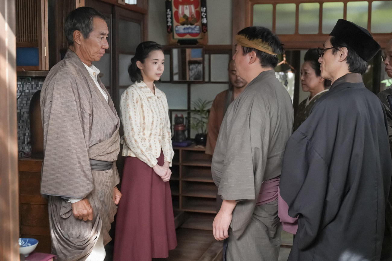 NHK連続テレビ小説「ブギウギ」の1場面（C）NHK