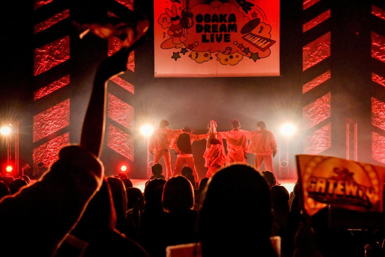 「OSAKA DREAM LIVE 2023 autumn」に出演したLIL LEAGUE
