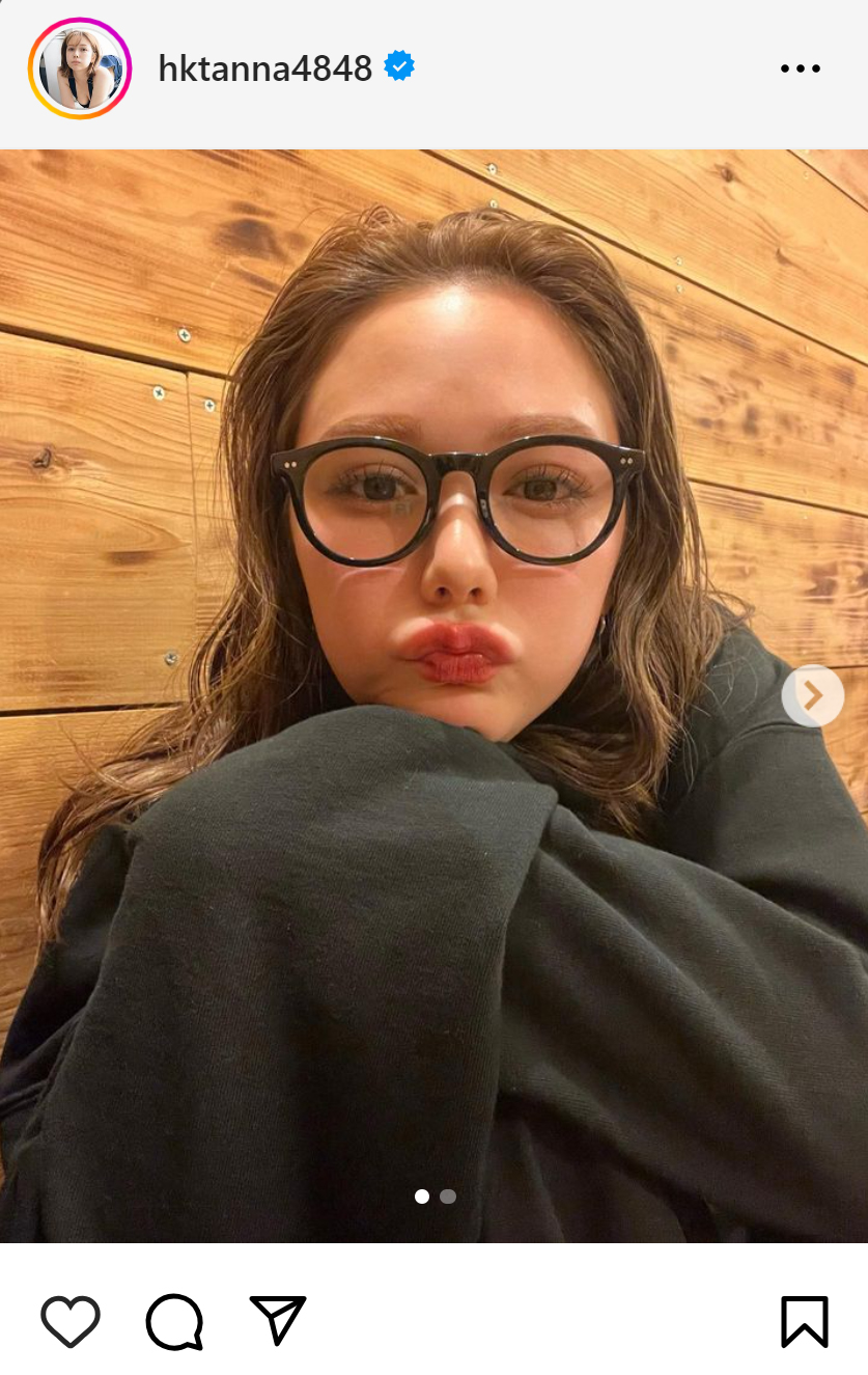 村重杏奈のインスタグラムから