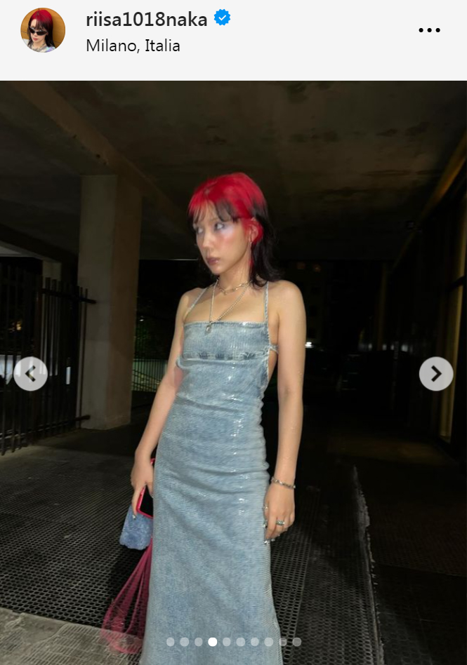 仲里依紗のインスタグラムから