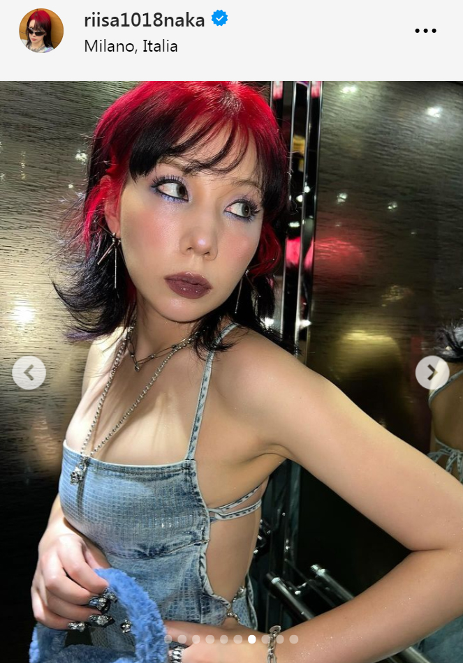 仲里依紗のインスタグラムから