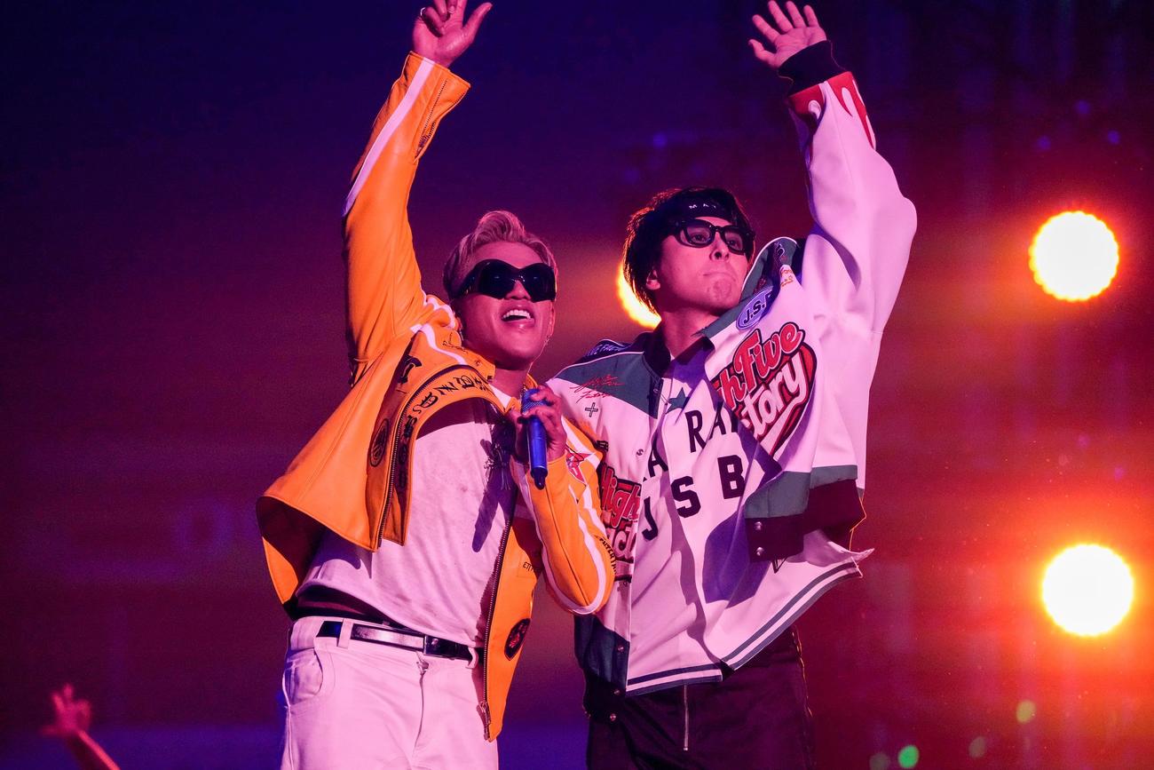 約2年ぶり6度目のドームツアーを名古屋・バンテリンドームナゴヤで開幕した三代目J SOUL BROTHERS