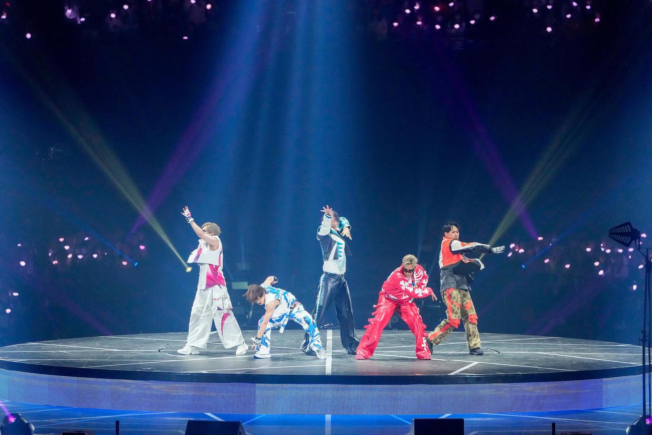 約2年ぶり6度目のドームツアーを名古屋・バンテリンドームナゴヤで開幕した三代目J SOUL BROTHERS