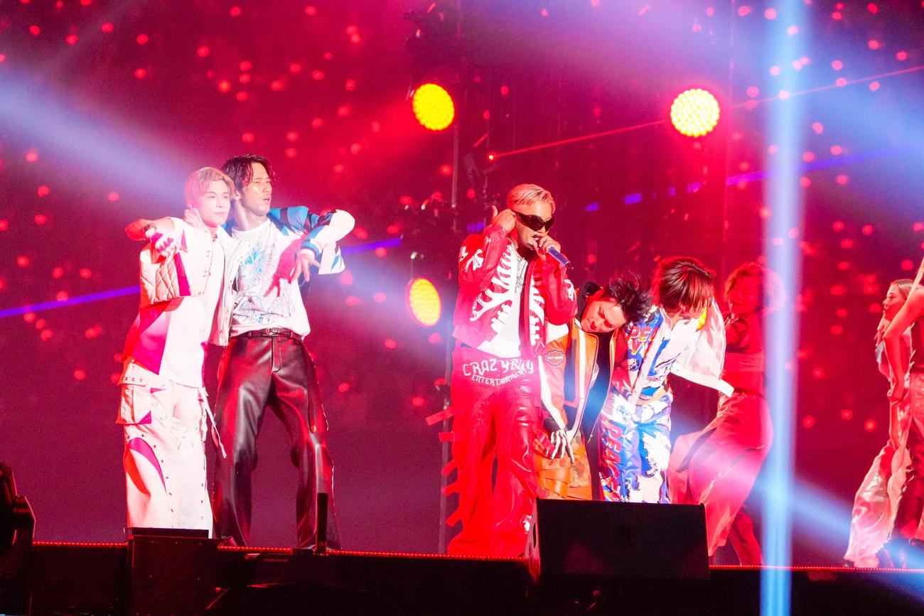 約2年ぶり6度目のドームツアーを名古屋・バンテリンドームナゴヤで開幕した三代目J SOUL BROTHERS