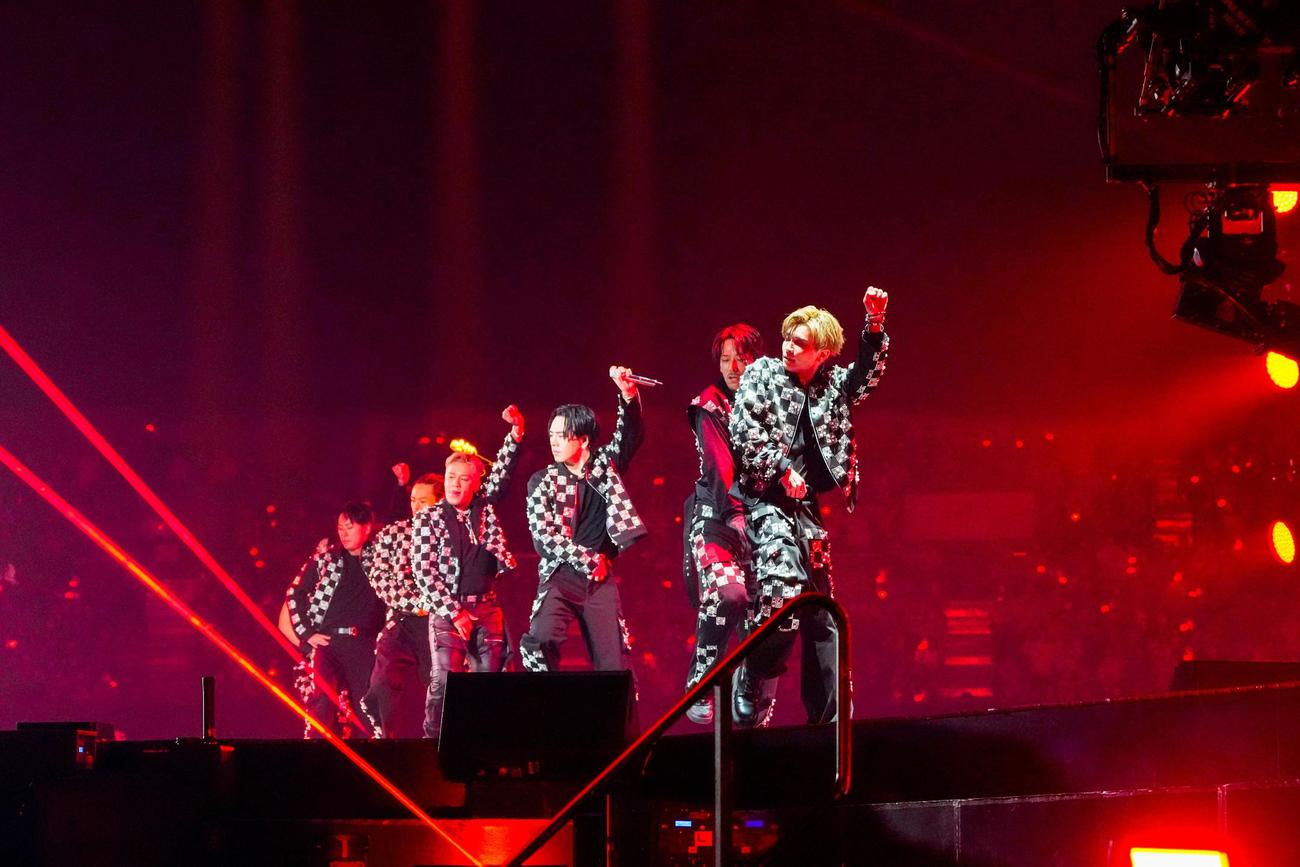 約2年ぶり6度目のドームツアーを名古屋・バンテリンドームナゴヤで開幕した三代目J SOUL BROTHERS