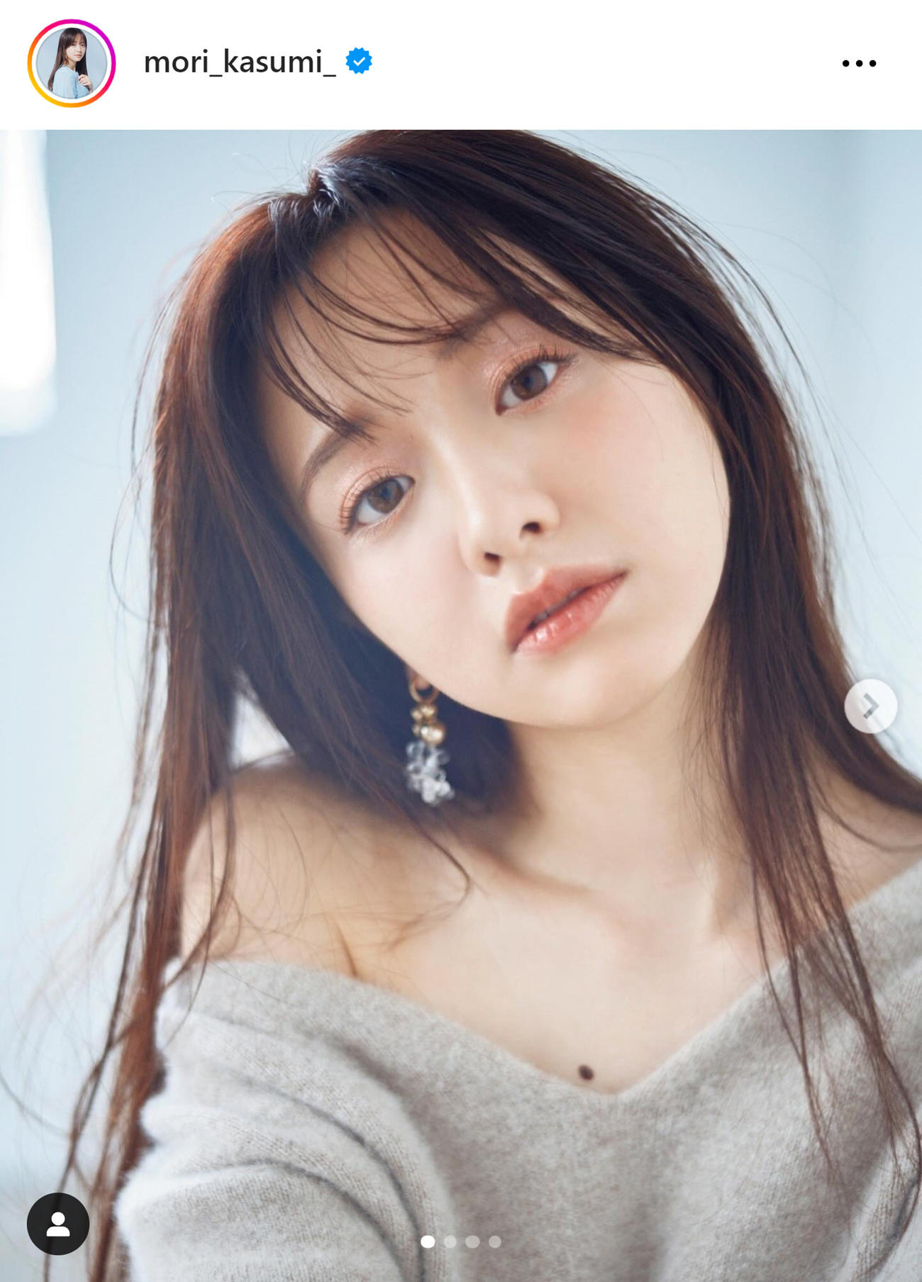 森香澄のインスタグラムから
