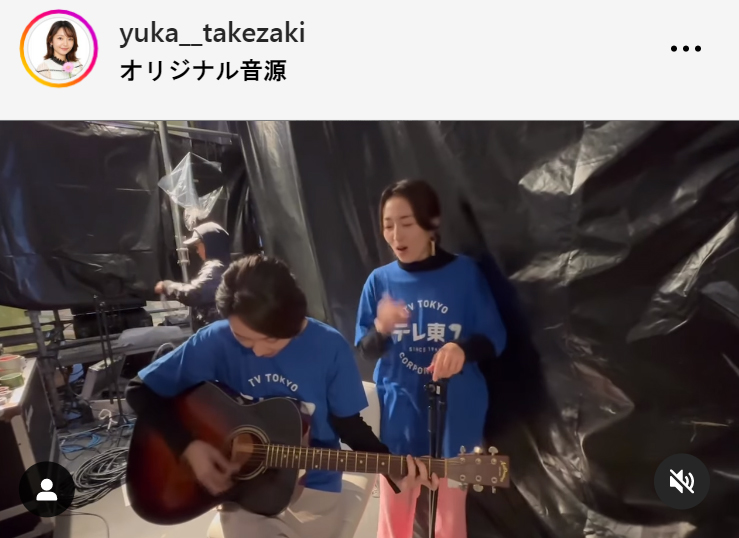 竹崎由佳アナ（左）と狩野恵里アナ（竹崎由佳アナのインスタグラムから）