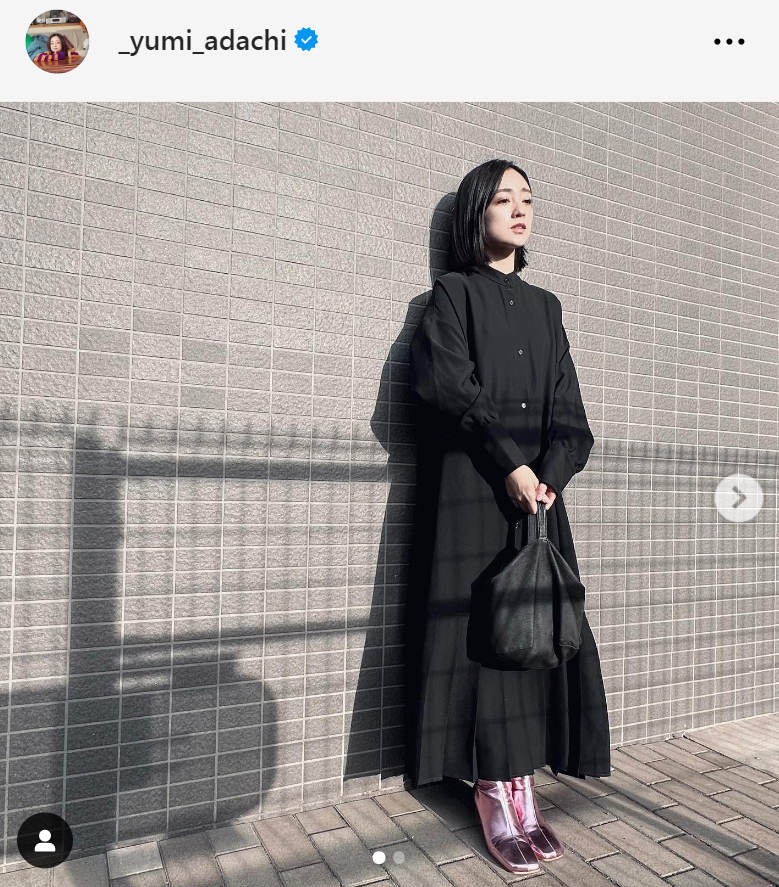安達祐実のインスタグラムから