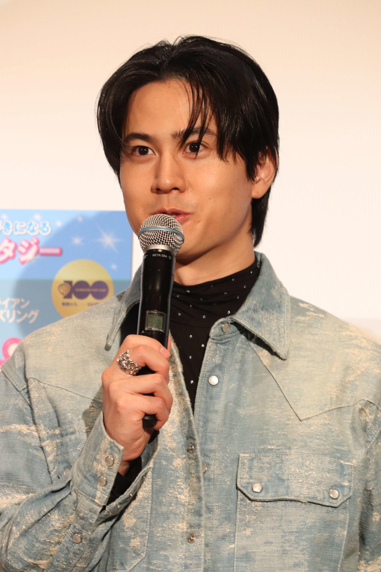 映画「バービー」デジタル配信／4KUHD、ブルーレイ＆DVDリリース記念イベントに登壇した武内駿輔（撮影・加藤理沙）