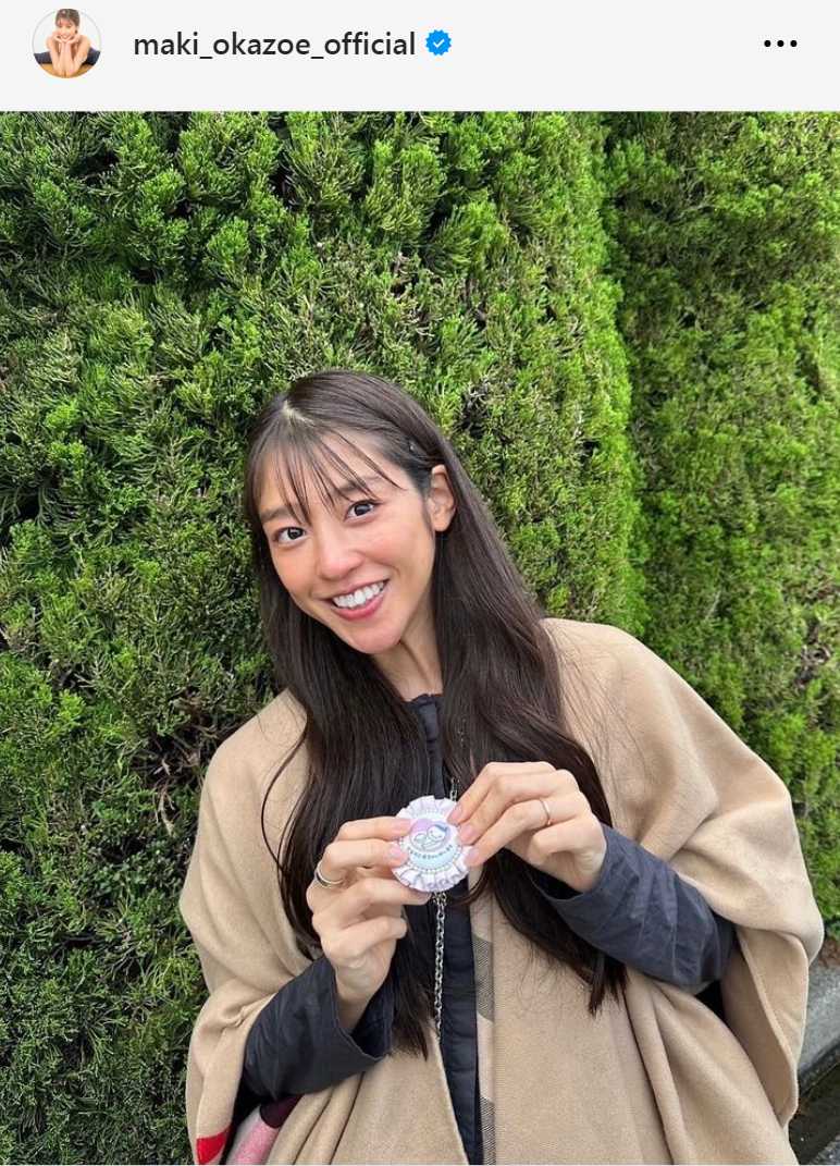 岡副麻希のインスタグラムから