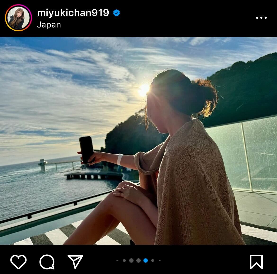 渡辺美優紀インスタグラムから
