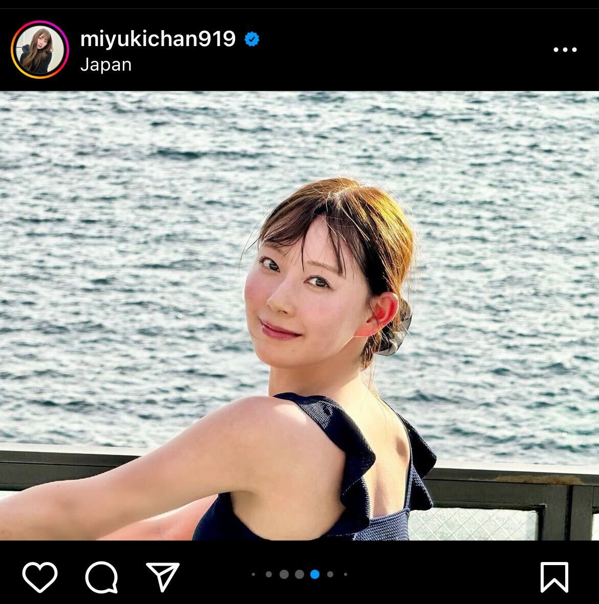 渡辺美優紀インスタグラムから