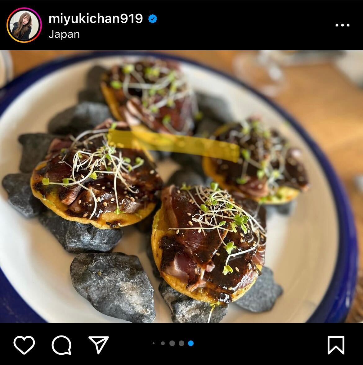 渡辺美優紀インスタグラムから