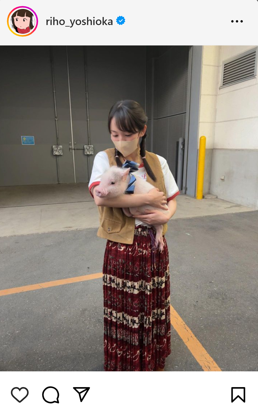 吉岡里帆のインスタグラムから