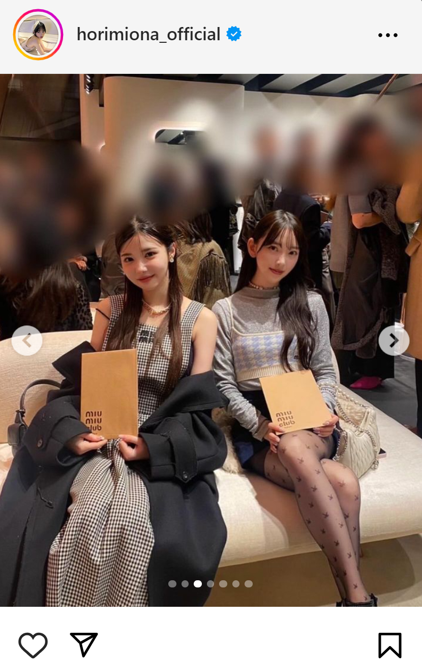堀未央奈のインスタグラムから