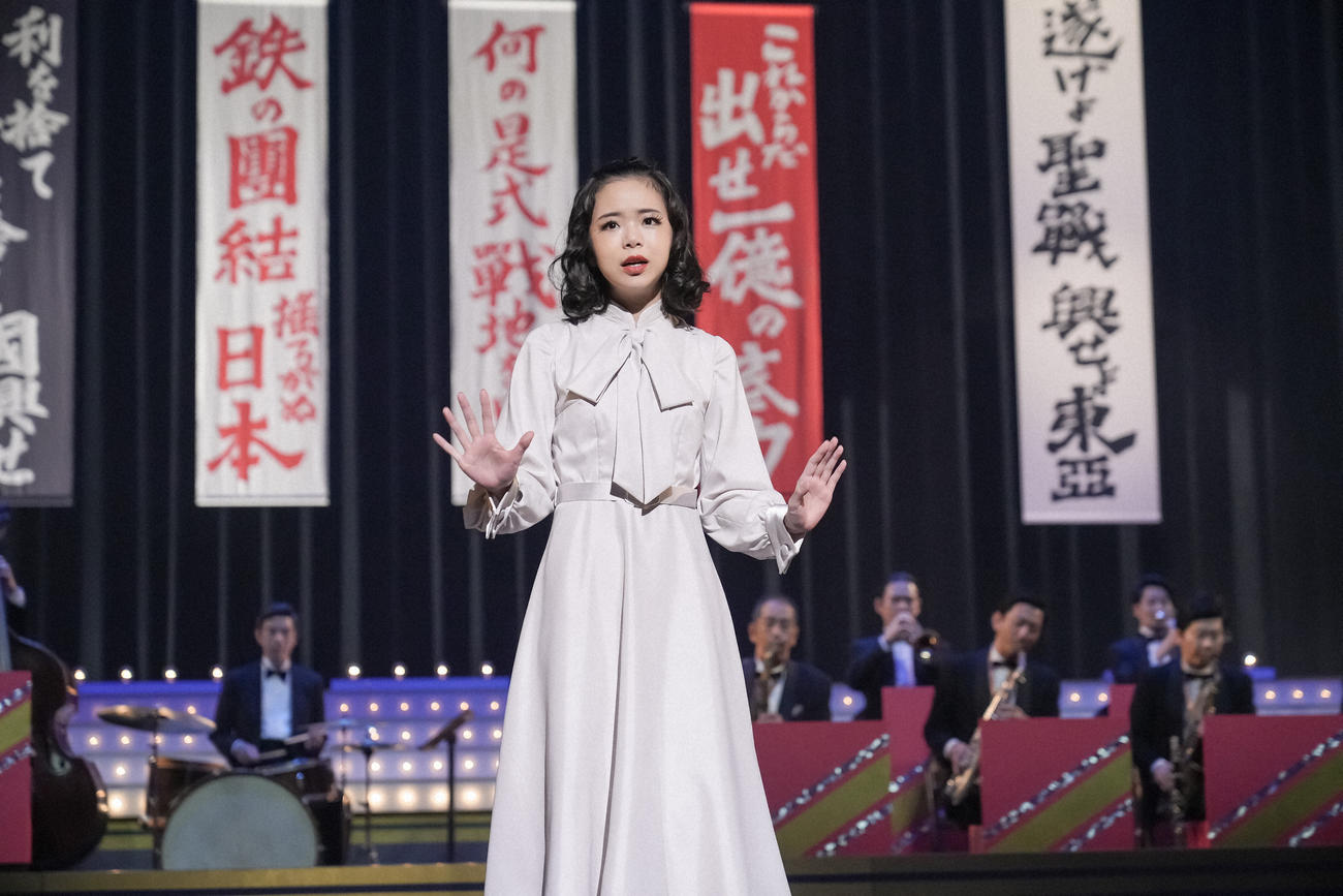 NHK連続テレビ小説「ブギウギ」の1場面（C）NHK