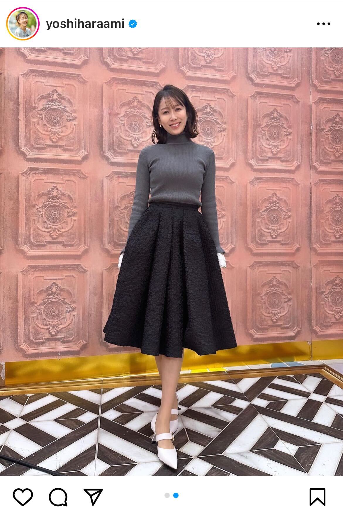 TBS良原安美アナウンサーインスタから