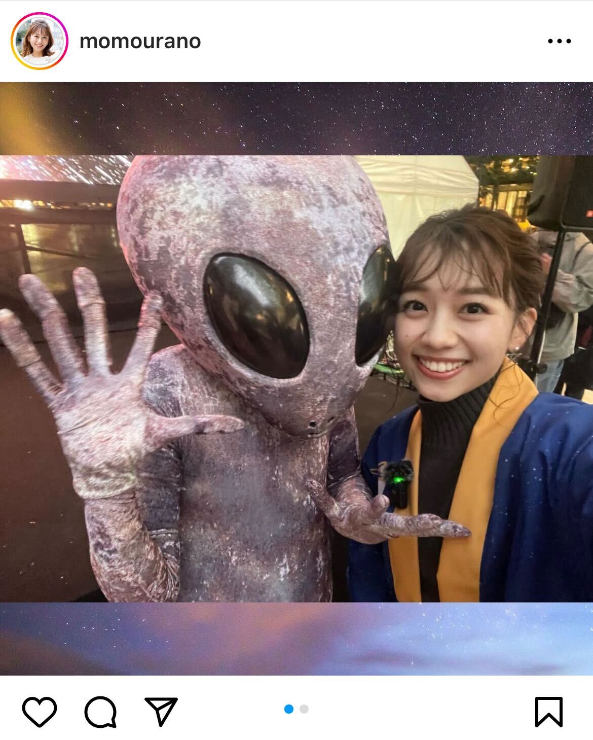 浦野モモアナインスタグラムから