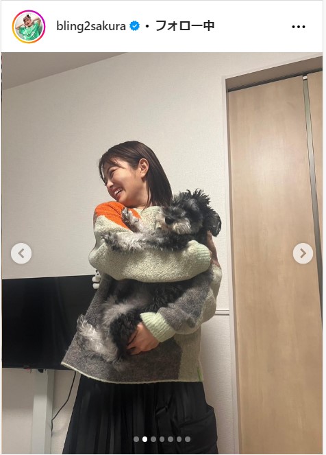 井上咲楽の公式インスタグラムから