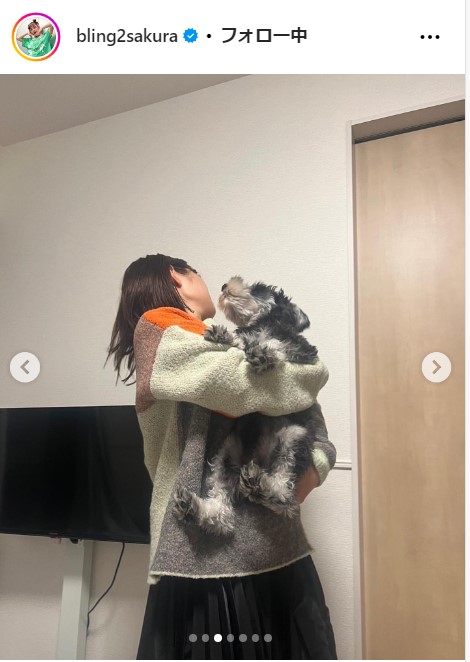 井上咲楽の公式インスタグラムから