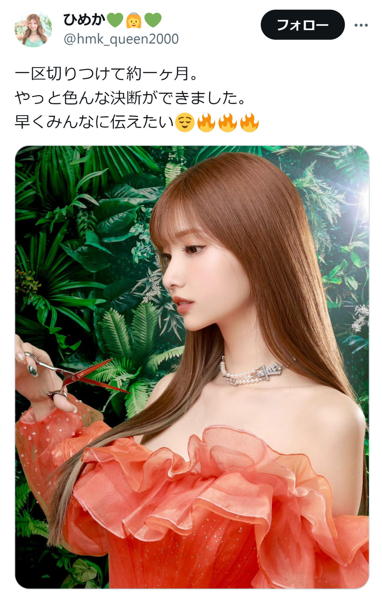ひめかのX（旧ツイッター）から