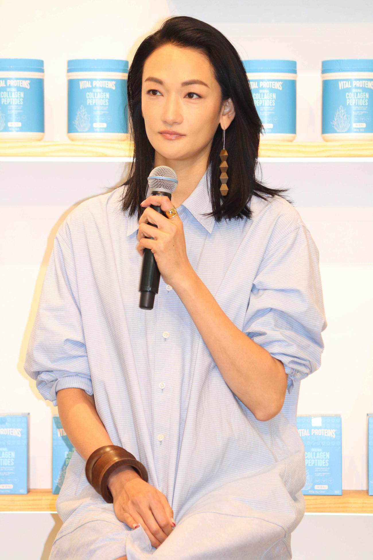 冨永愛（2022年7月撮影）