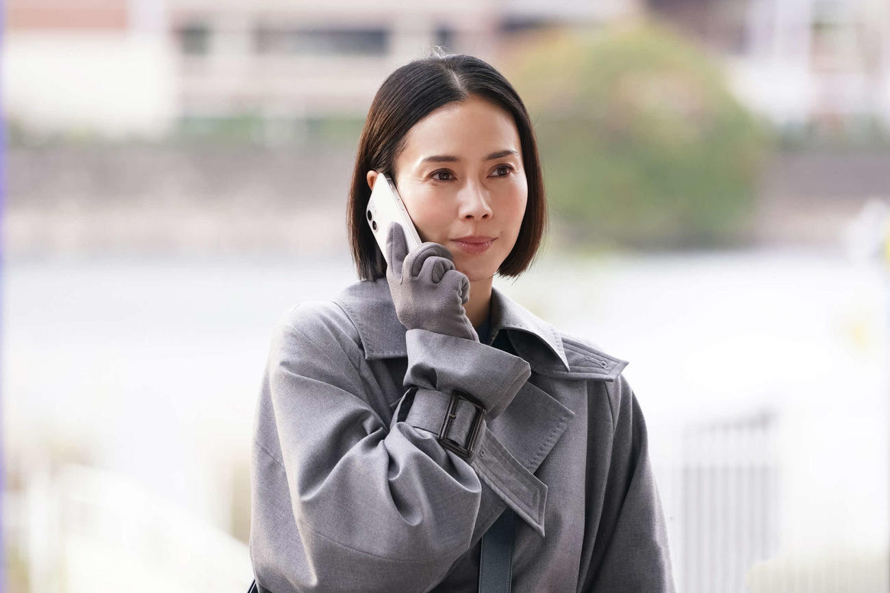 フジテレビ系「ONE DAY～聖夜のから騒ぎ～」に出演する中谷美紀(C)フジテレビ